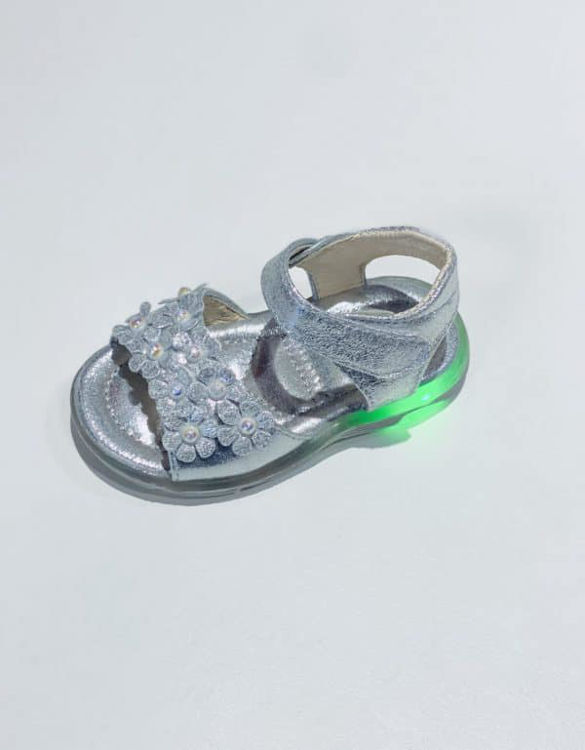 Picture of H19A-GIRLS HIGH QUALITY- LIGHTUP SANDALS WITH VELCRO